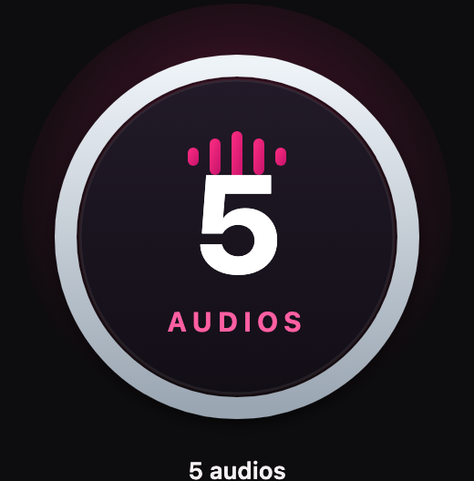 5 audios